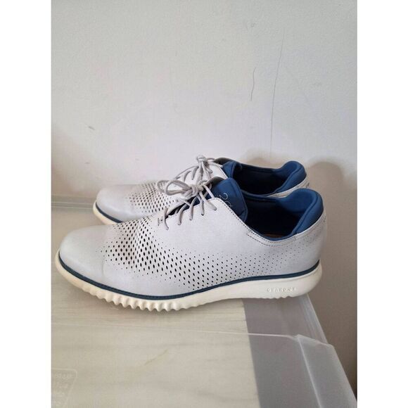 Cole Haan Men's 2.ZERØGRAND Laser Wingtip Oxfords Size 13M $300 - Picture 1 of 10